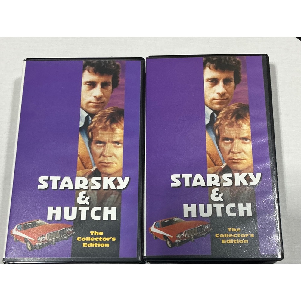 Starsky & Hutch Collector's Edition VHS Lot of 2 Columbia House 1975 TV Episodes